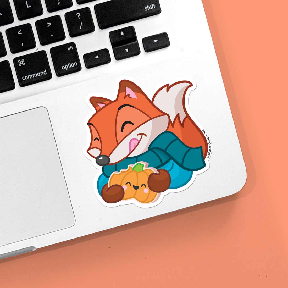 Fall Fox Sticker