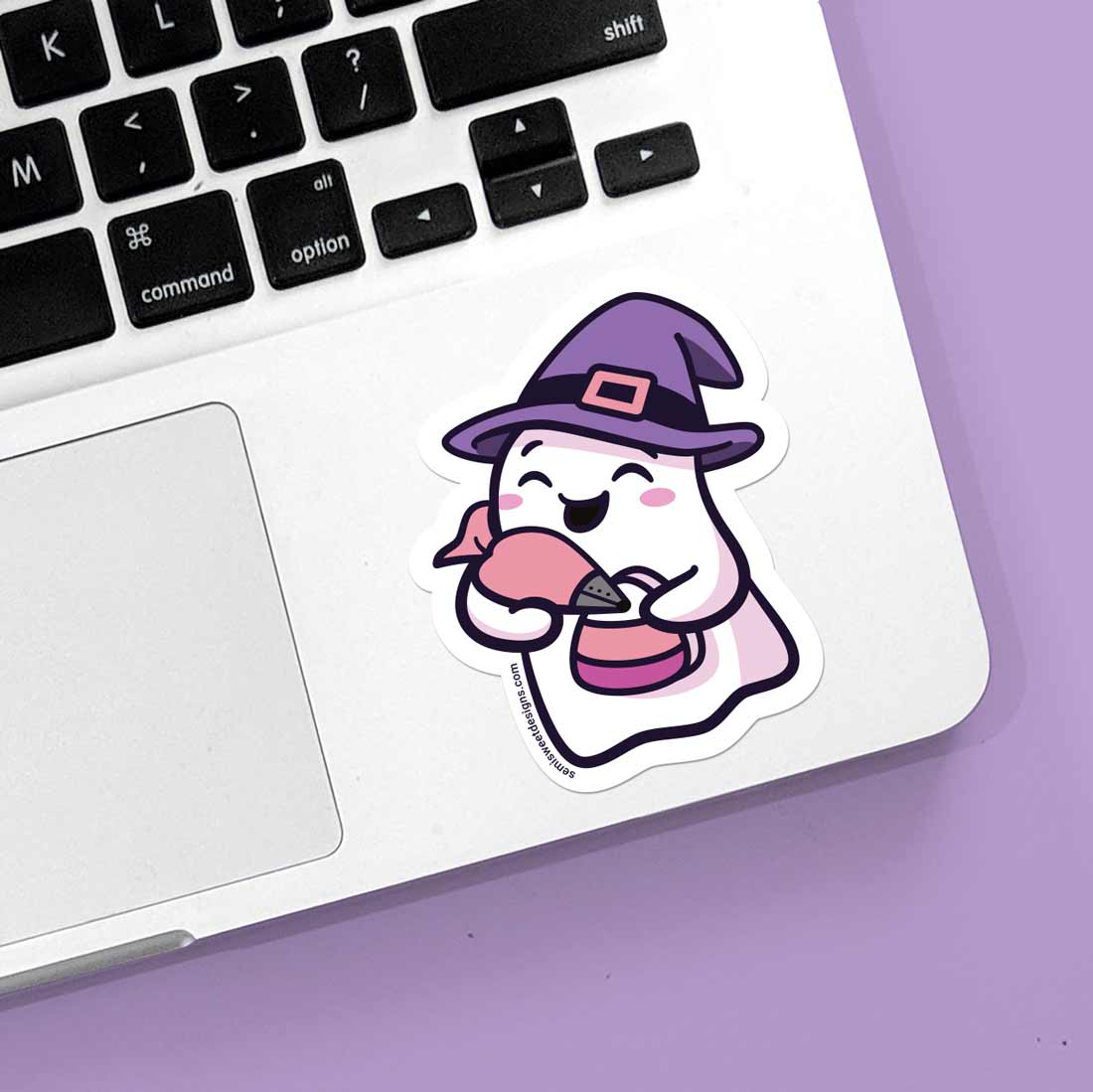 Ghost Witch Sticker