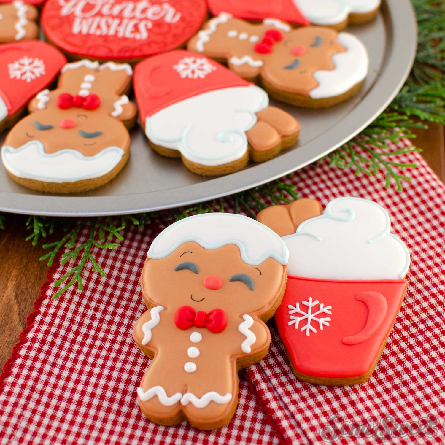 Gingerbread Man Platter Cookie Cutter