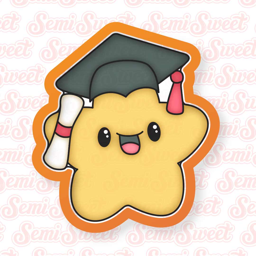 graduation star cookie cutter