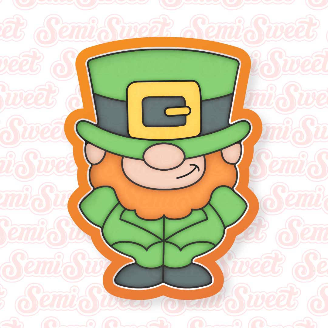 Leprechaun Body Cookie Cutter | Semi Sweet Designs