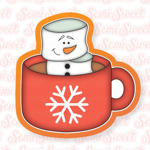 Marshmallow Snowman Mug Cookie Cutter
