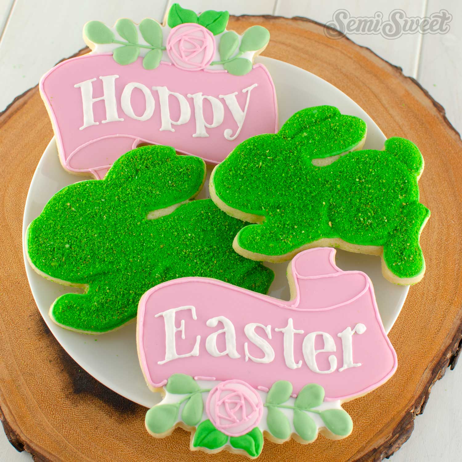 Floral Banner Cookie Cutter