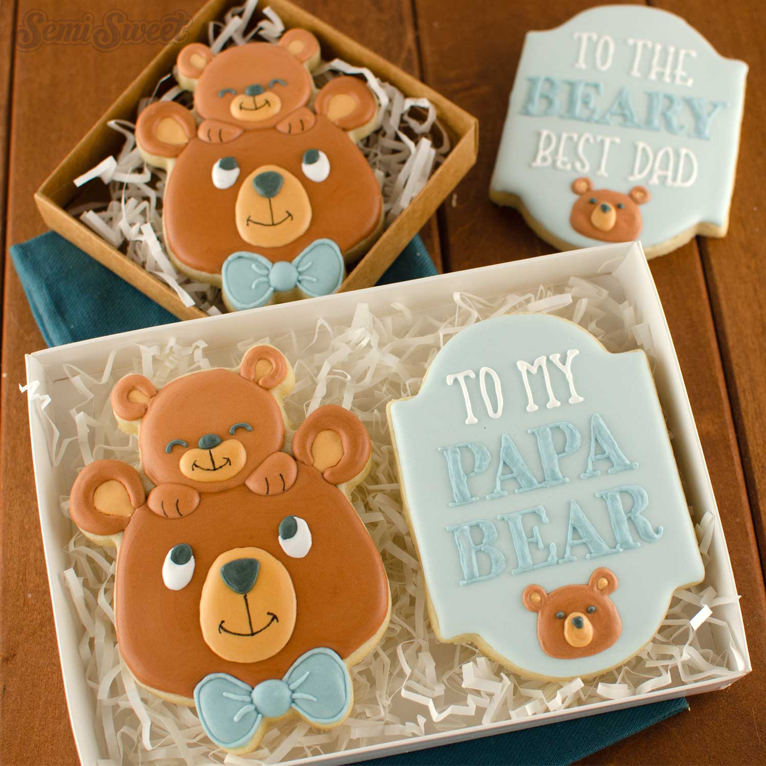 Papa Bear Cookie Cutter