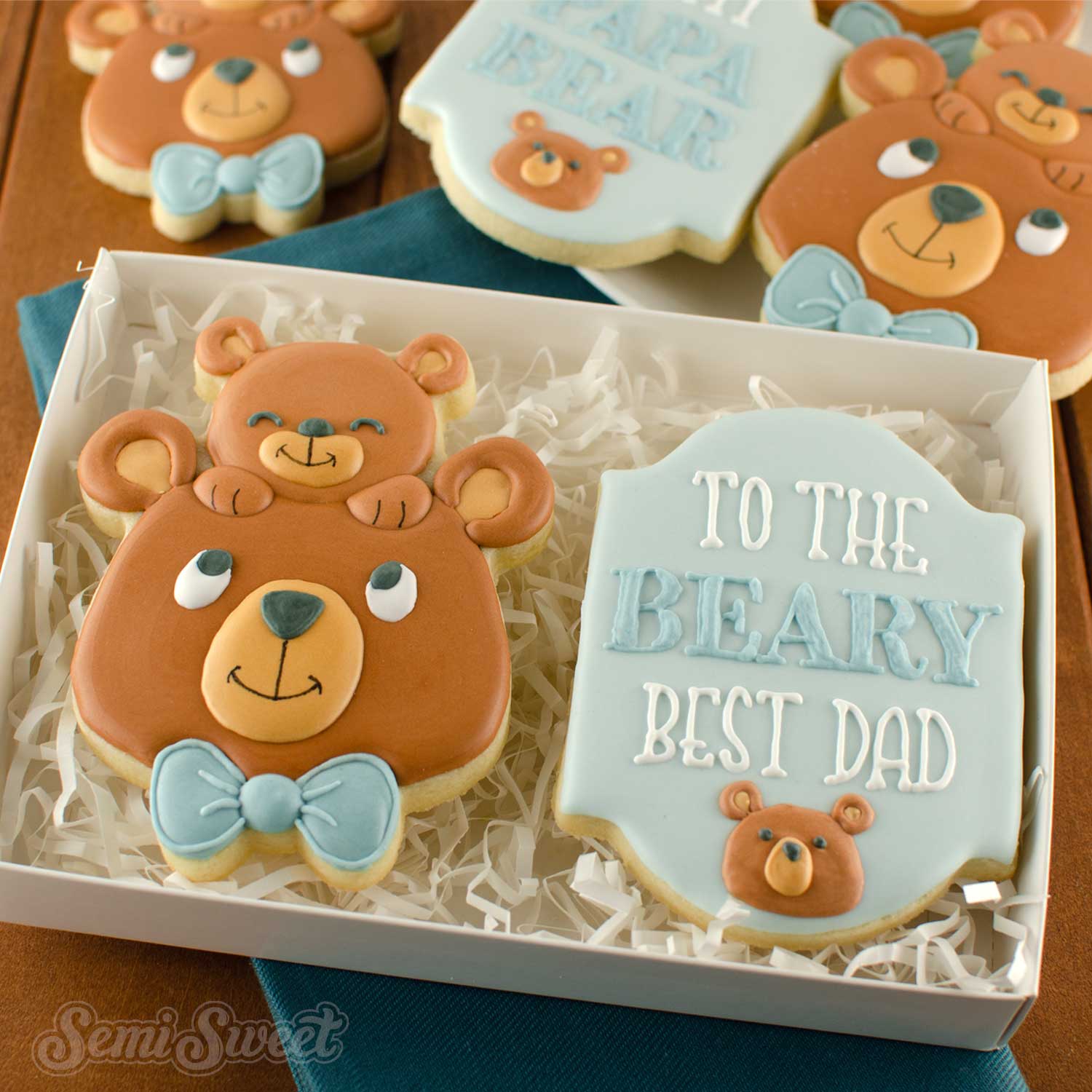 Papa Bear Cookie Cutter