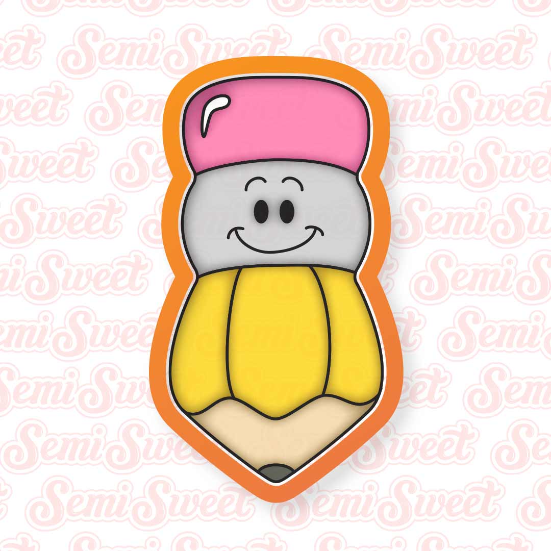 Pencil Cookie Cutter | Semi Sweet Designs