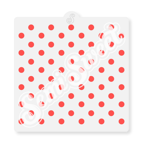 Large Polka Dots Stencil
