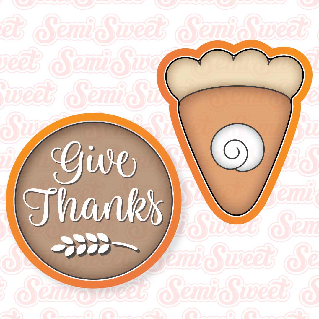 Pumpkin Pie Platter Cookie Cutter