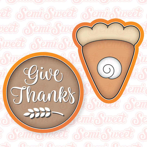 Pumpkin Pie Platter Cookie Cutter