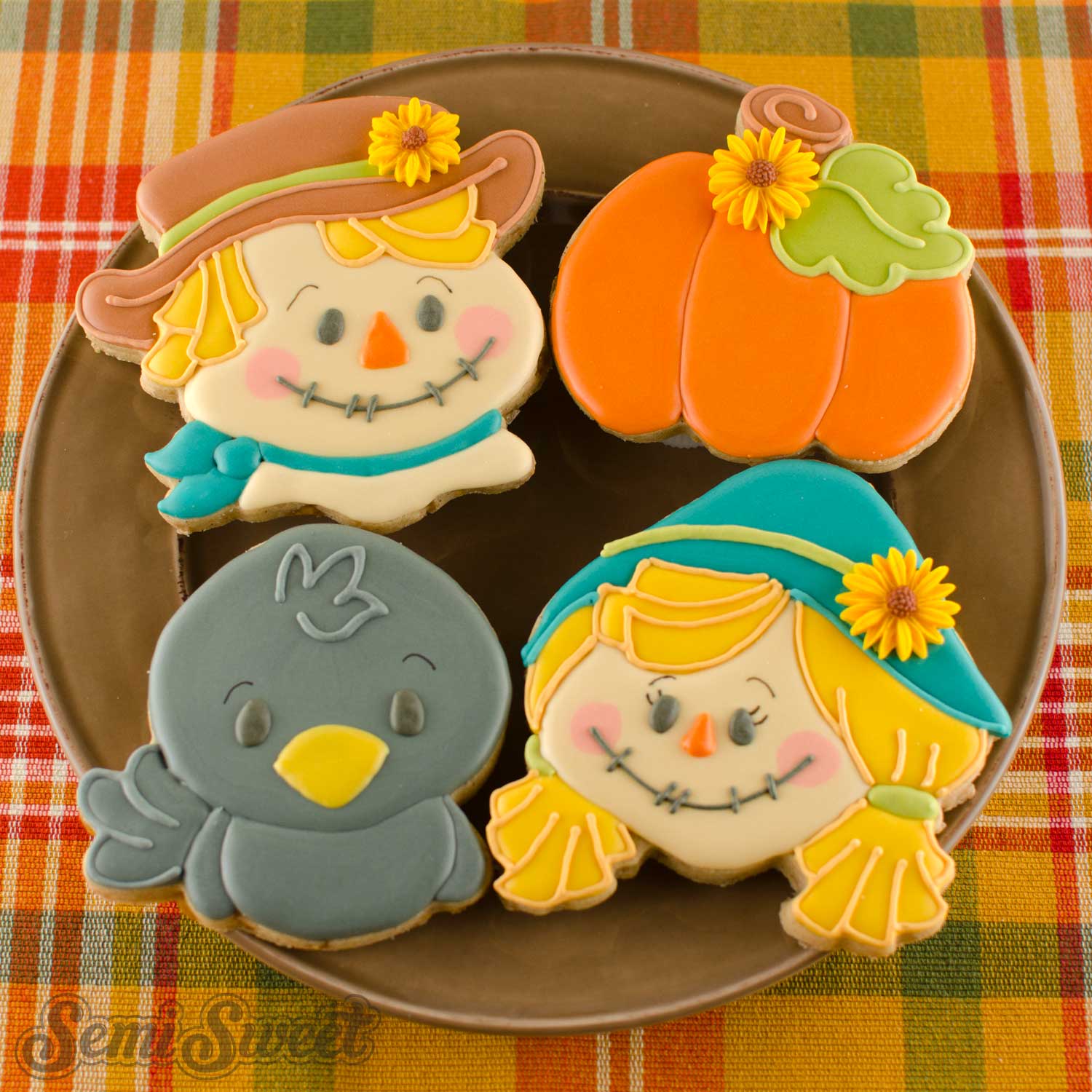 Scarecrow Girl Cookie Cutter