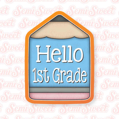 Simple Pencil Cookie Cutter