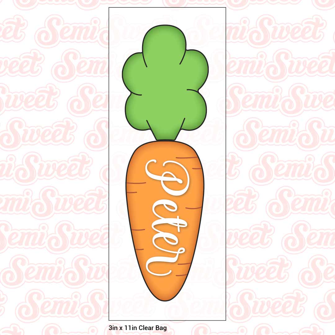Skinny Carrot Cookie Cutter Set