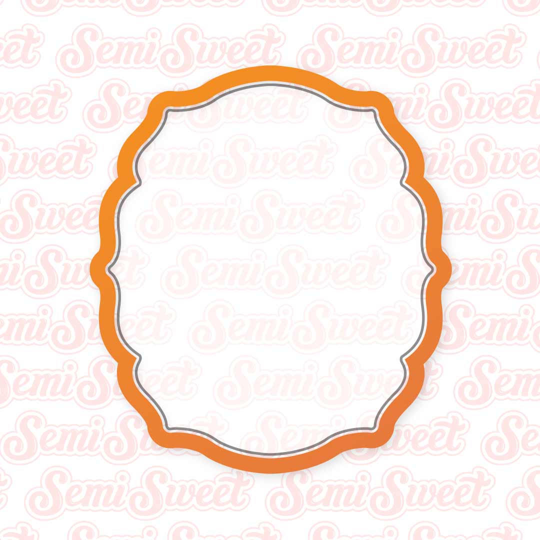 Spring Plaque Cookie Cutter | Semi Sweet Designs