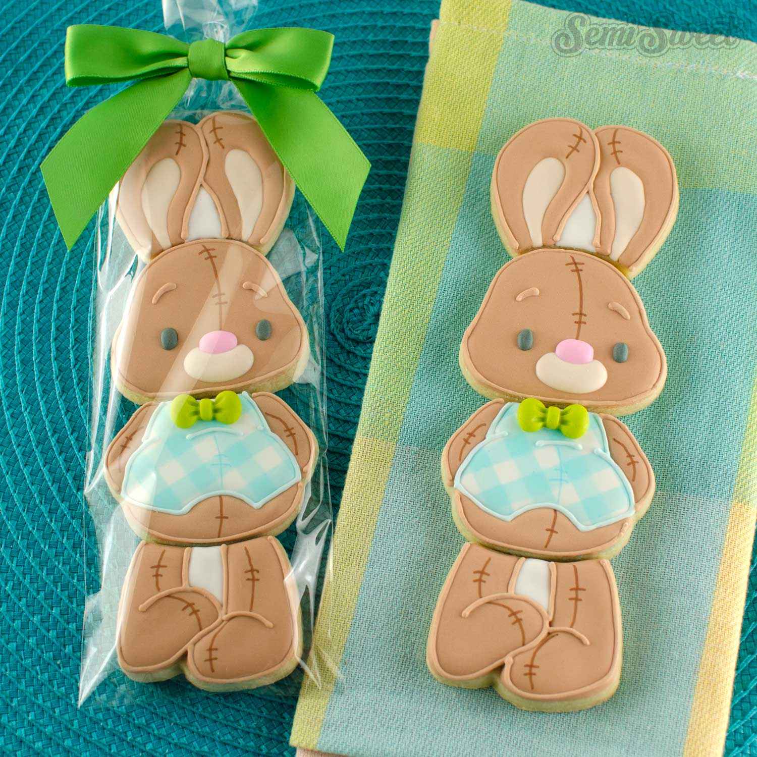 Stackable Easter Bunny Cookie Cutter Set
