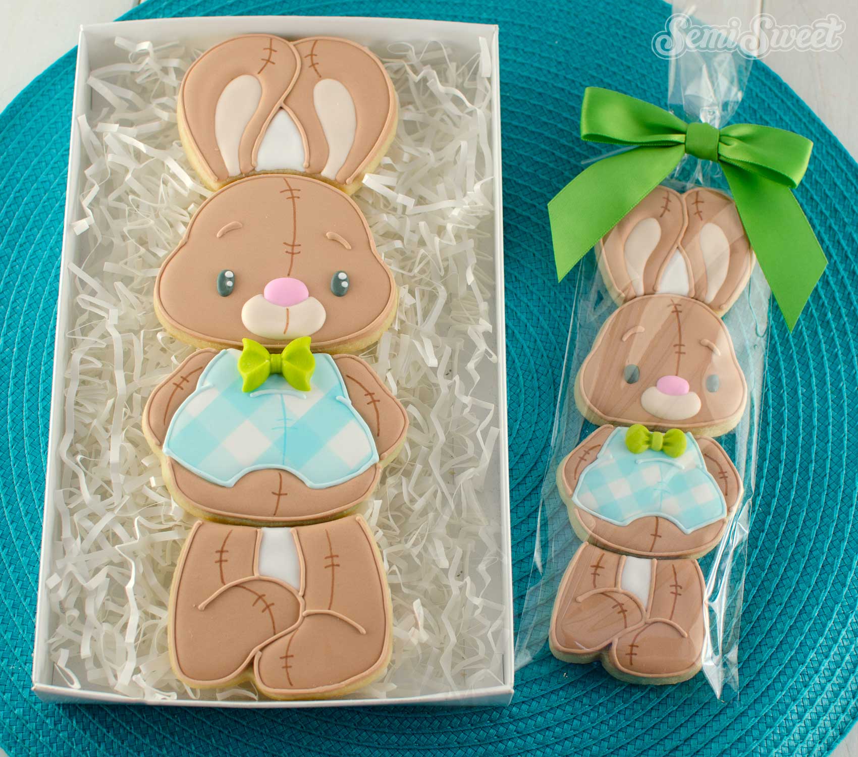 Stackable Easter Bunny Cookie Cutter Set