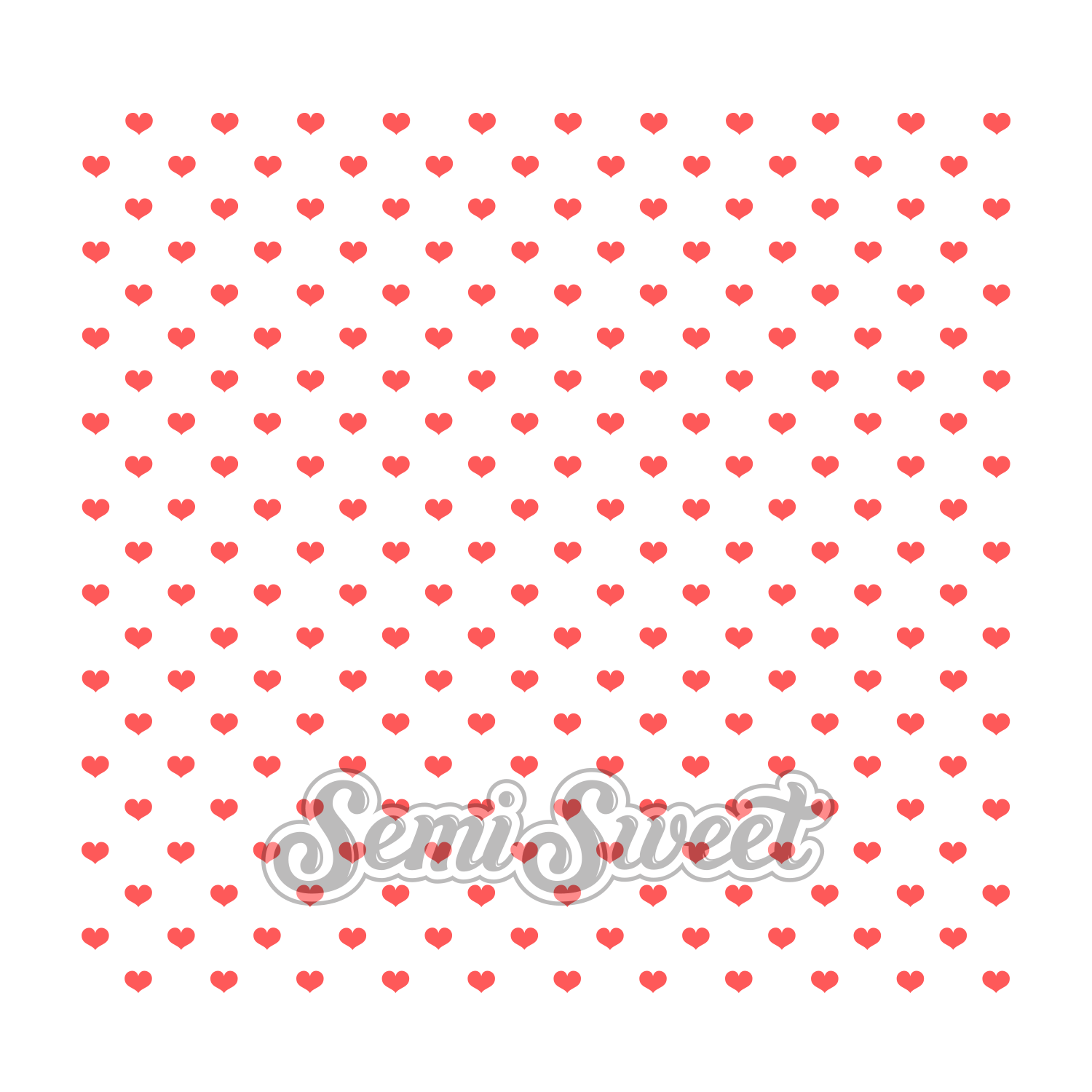 Mini Hearts Stencil