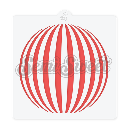 Striped Sphere Stencil
