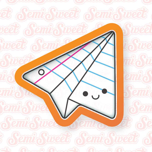 Paper Airplane Cookie Cutter