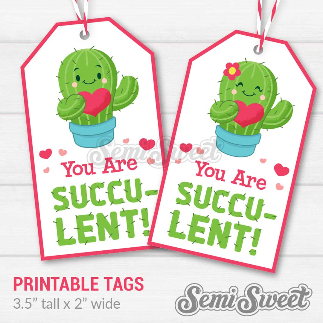 printable succulent You Are Succulent