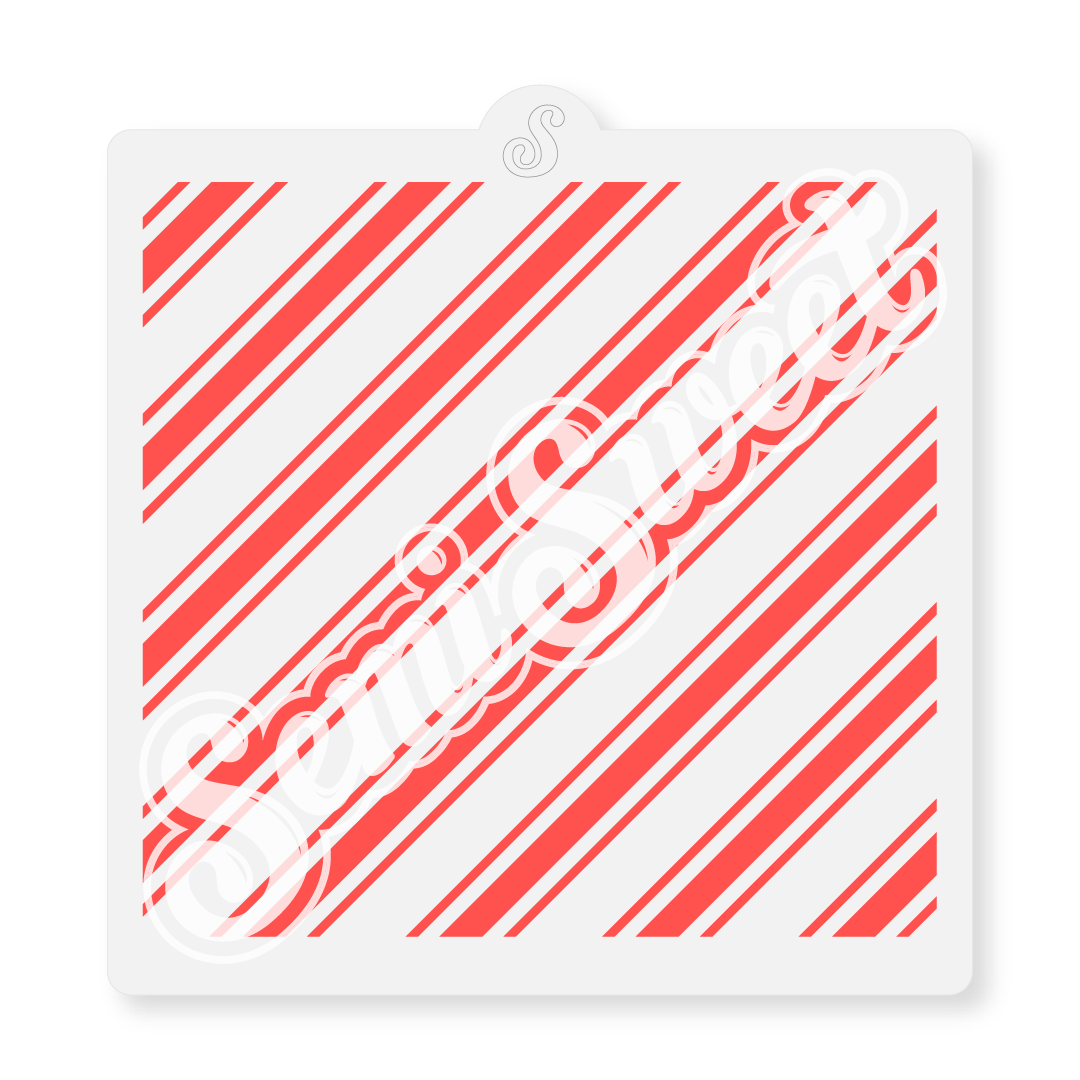 Thick & Thin Stripes Stencil