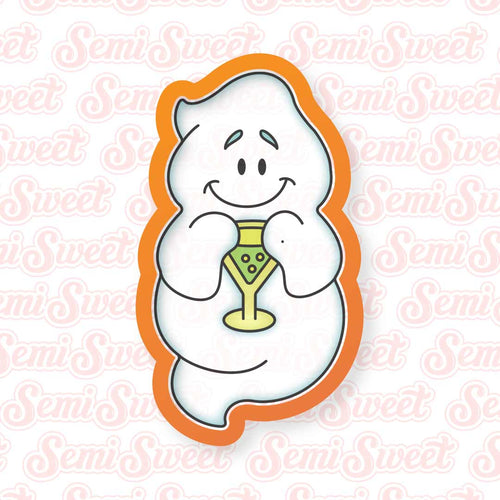Thin Ghost Cookie Cutter
