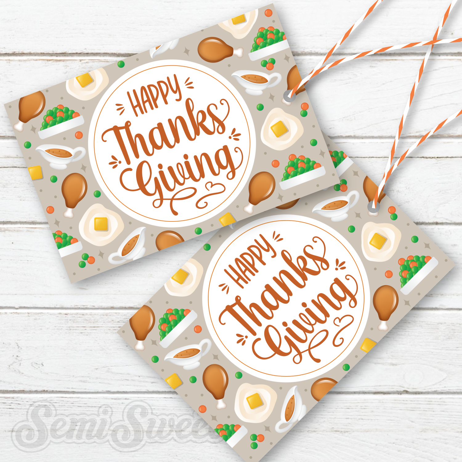 Happy Thanksgiving Turkey Dinner - Instant Download Printable E-Tag happy-thanksgiving-turkey-dinner-instant-download-printable-e-tag