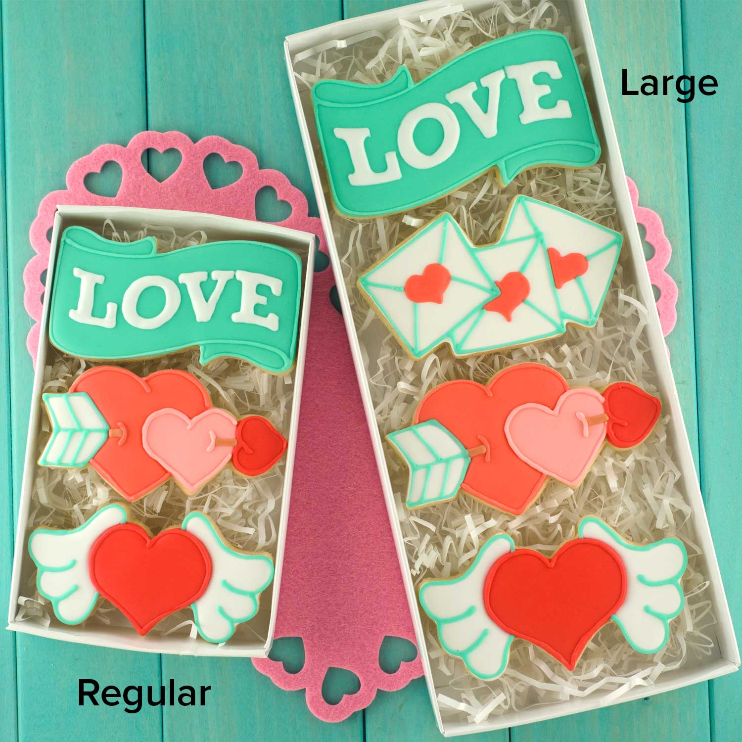 Love Letters Cookie Cutter
