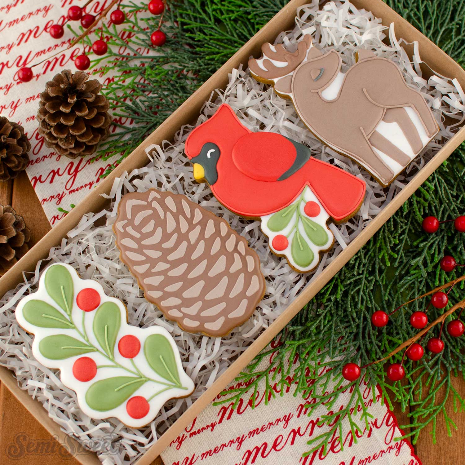 Pine Cone Stencil