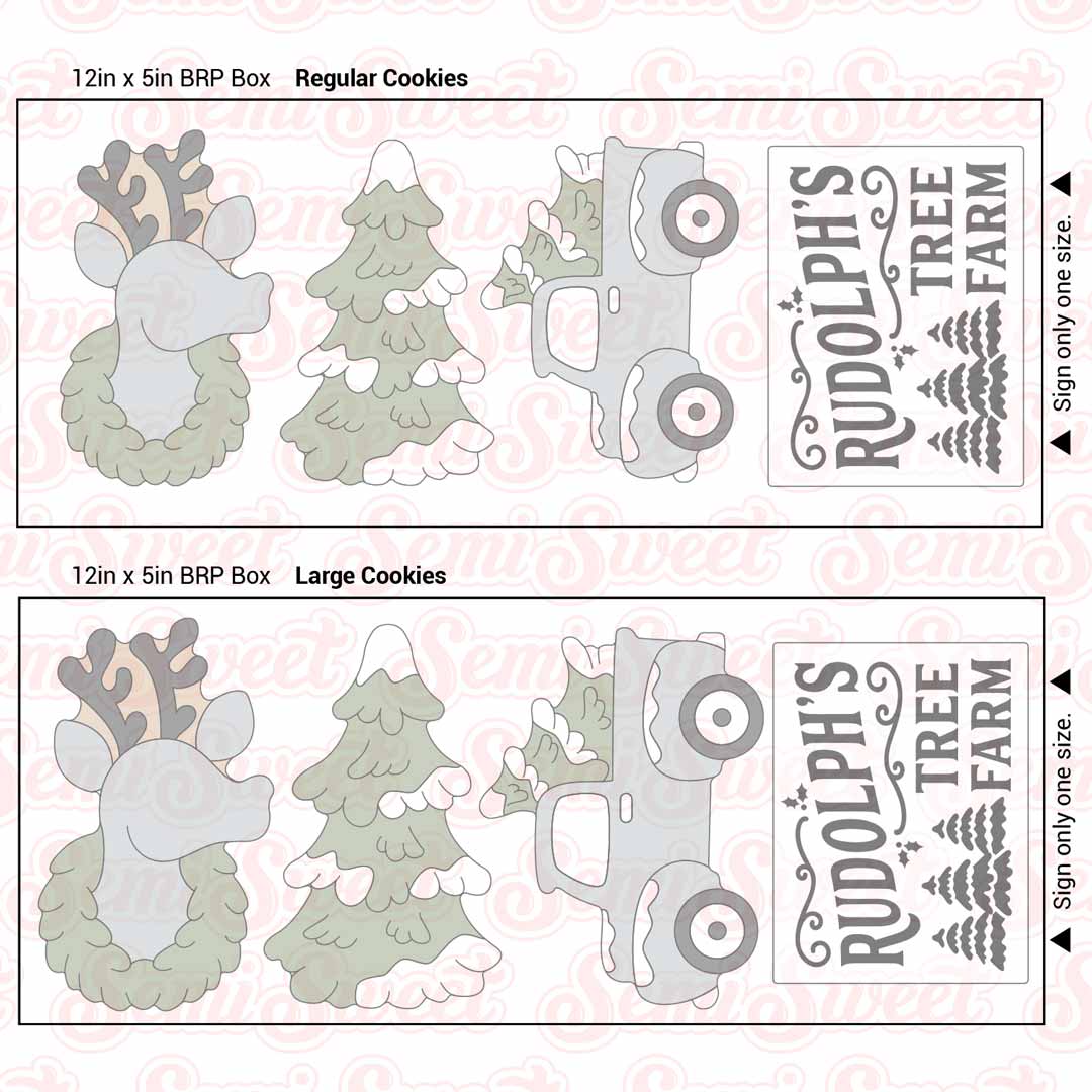 Winter Tree Cookie Cutter