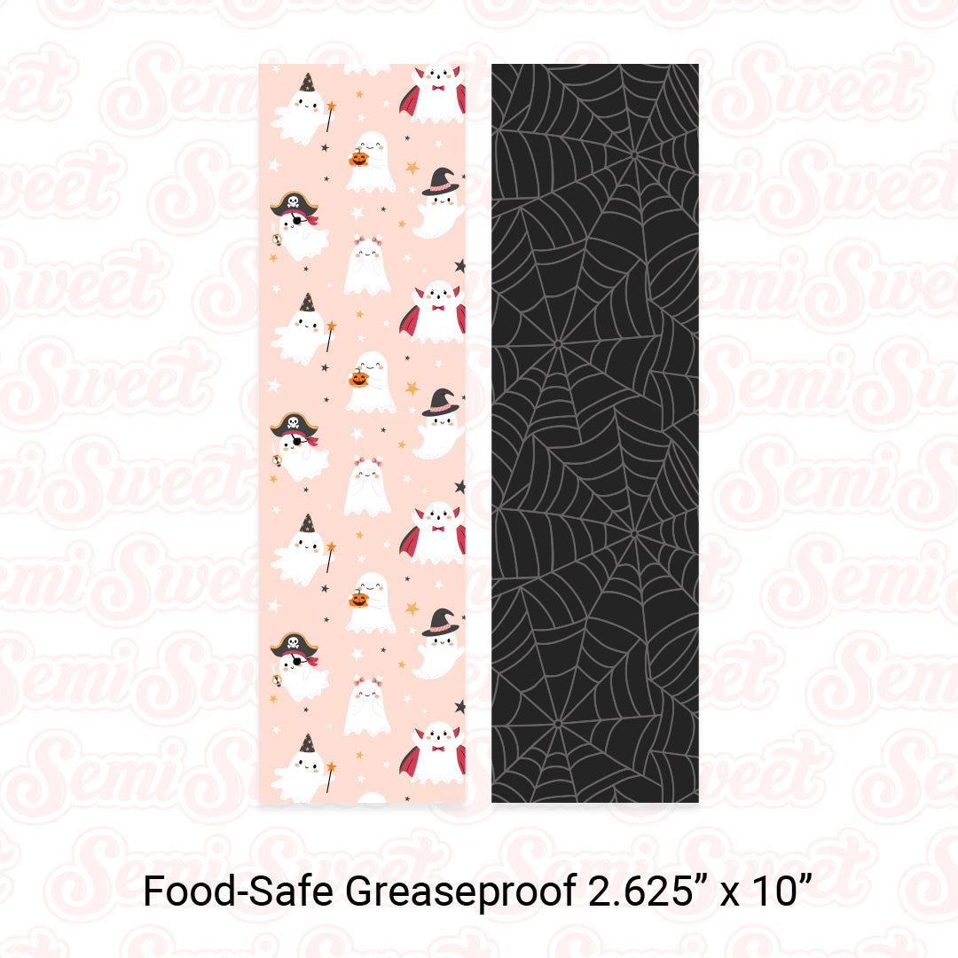 Halloween cookie backer greaseproof