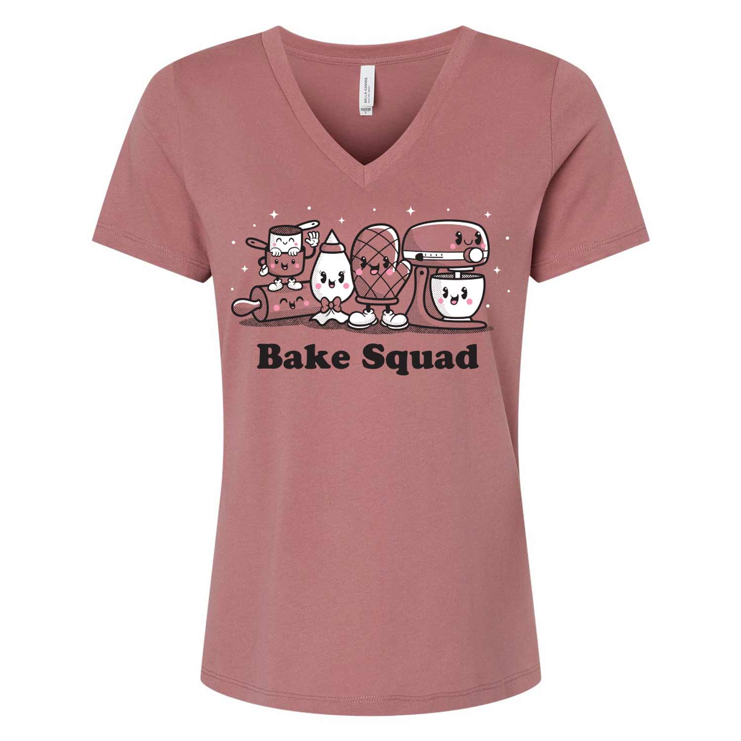 Bake Squad Ladies V-Neck T-Shirt
