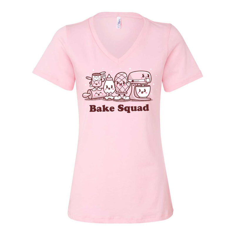 Bake Squad Ladies V-Neck T-Shirt