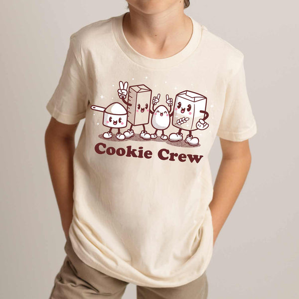 Cookie Crew Natural Youth T-Shirt | Semi Sweet Designs