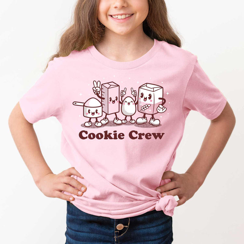 Cookie Crew Pink Youth T-Shirt | Semi Sweet Designs