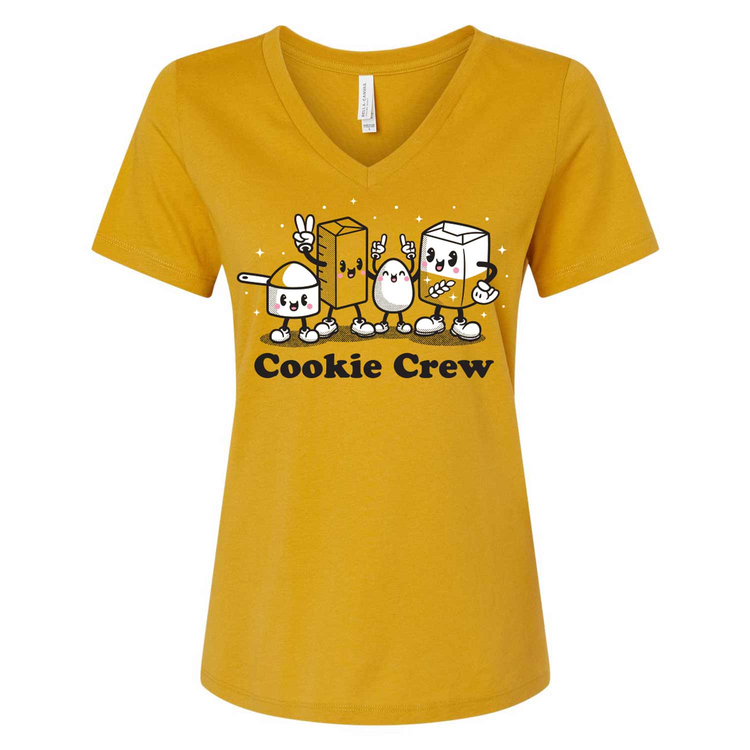 Cookie Crew Ladies V-Neck T-Shirt