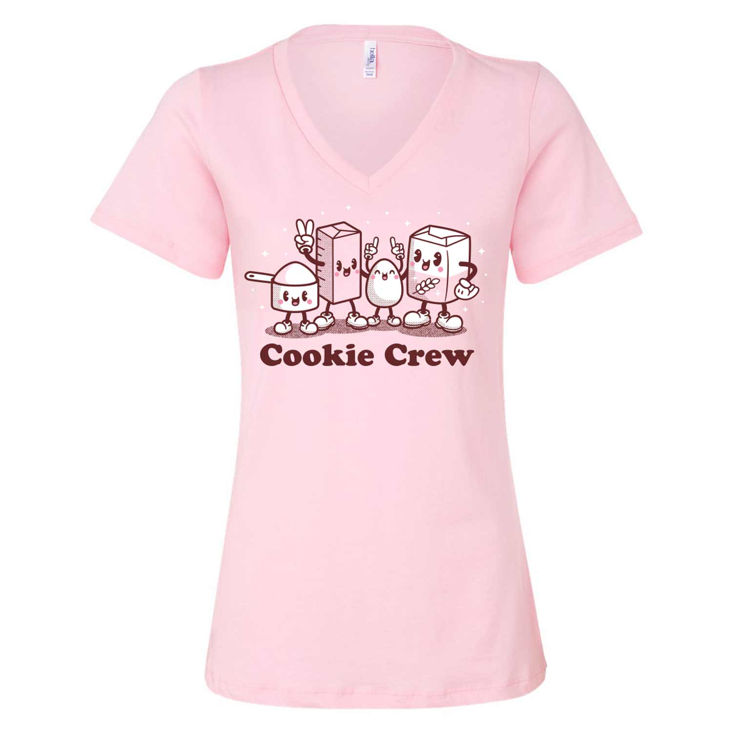 Cookie Crew Ladies V-Neck T-Shirt