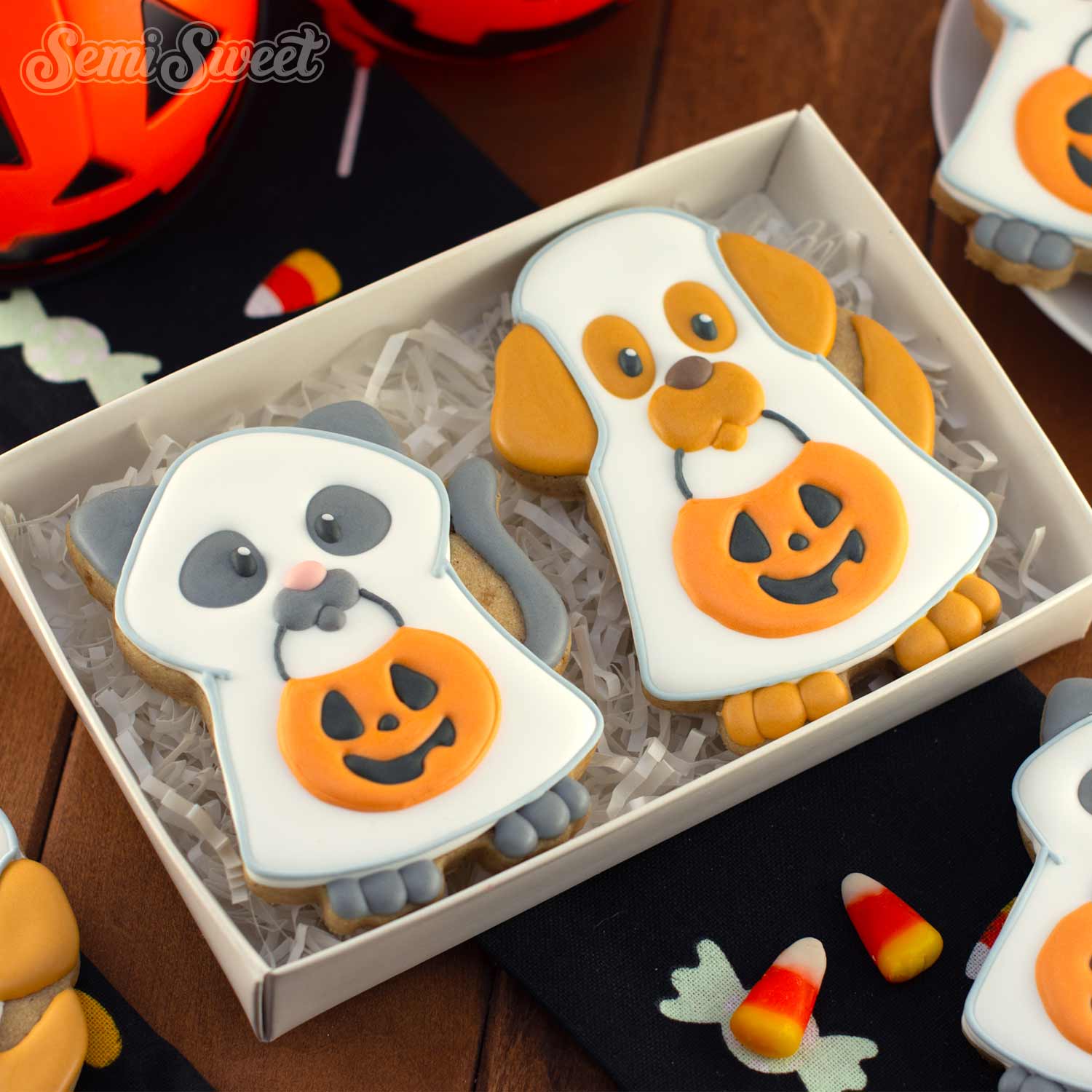 Ghost Dog & Cat Cookie Cutter Set