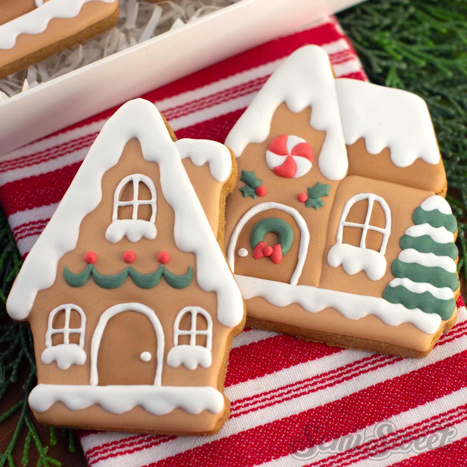 Gingerbread House 2 Cookie Cutter