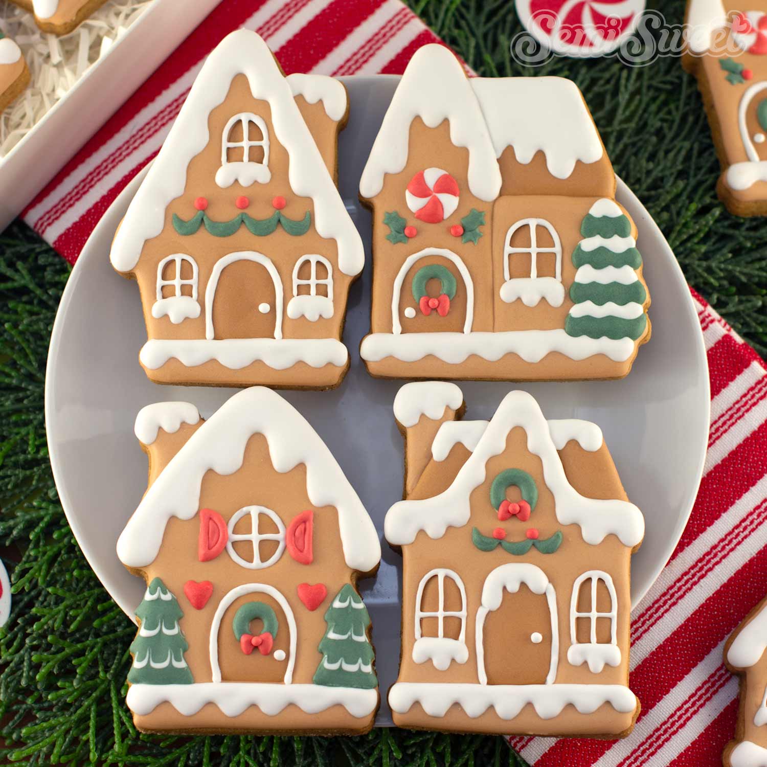 Gingerbread House 4 Cookie Cutter