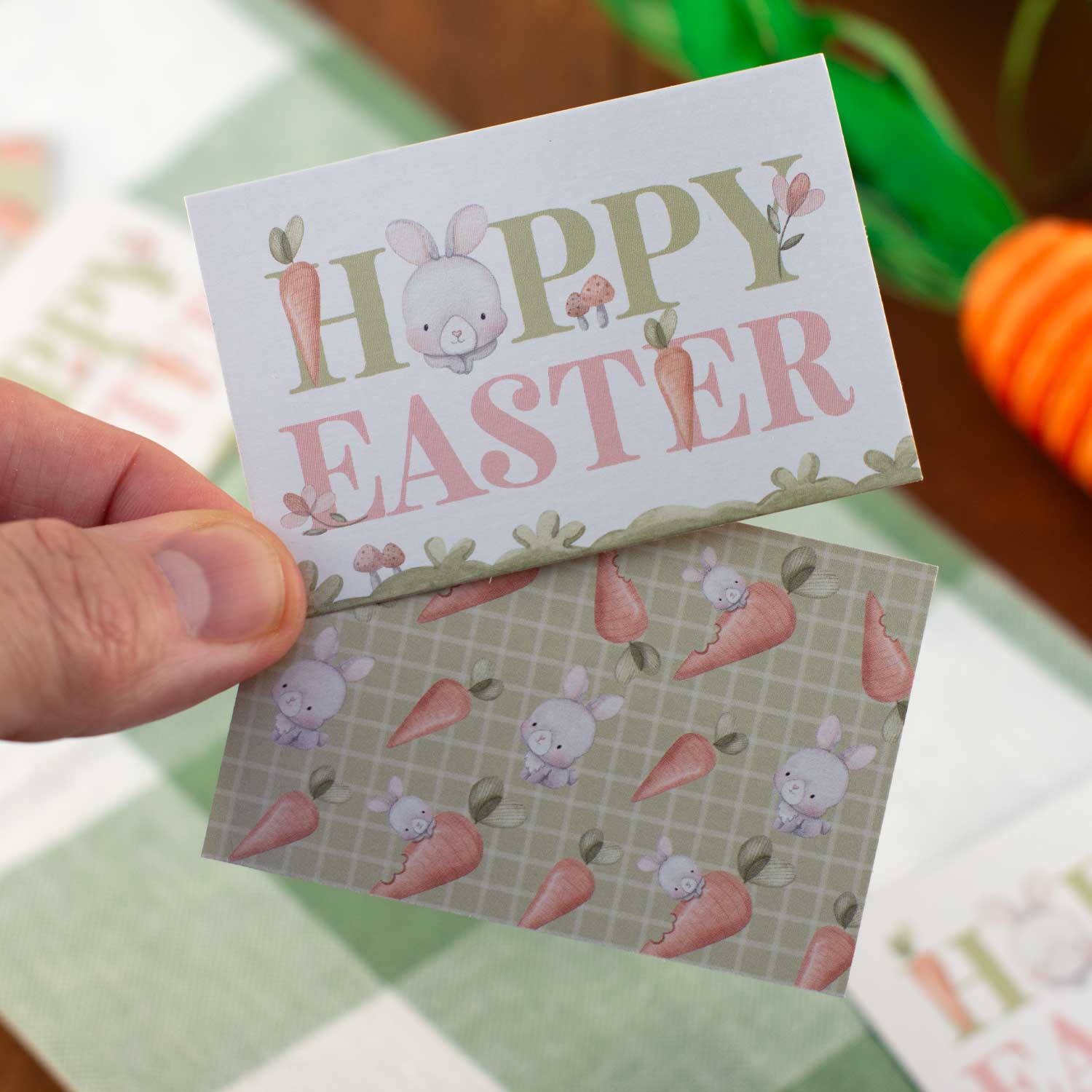 Hoppy Easter 2" x 3" Tag - Pack of 25