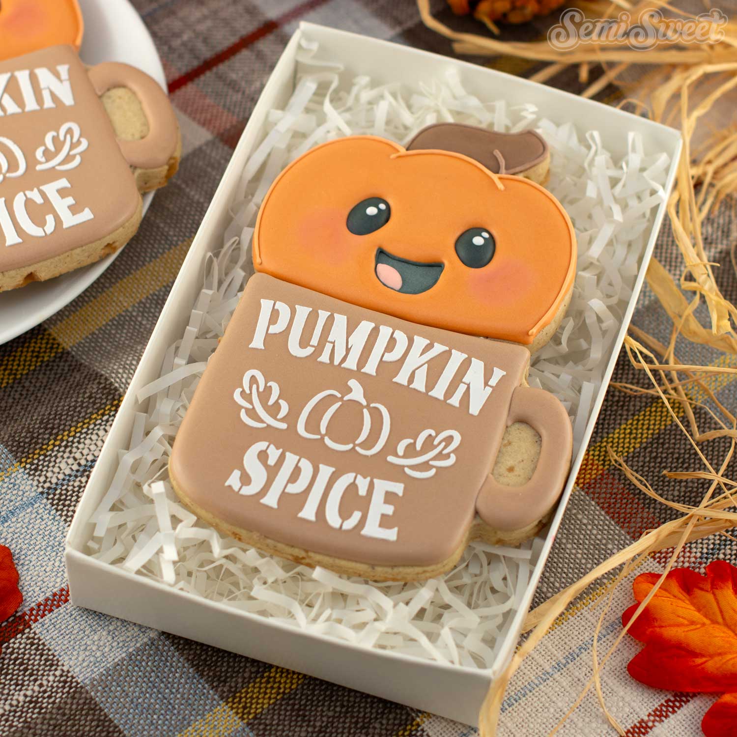 1-Pc Pumpkin Top Cookie Cutter