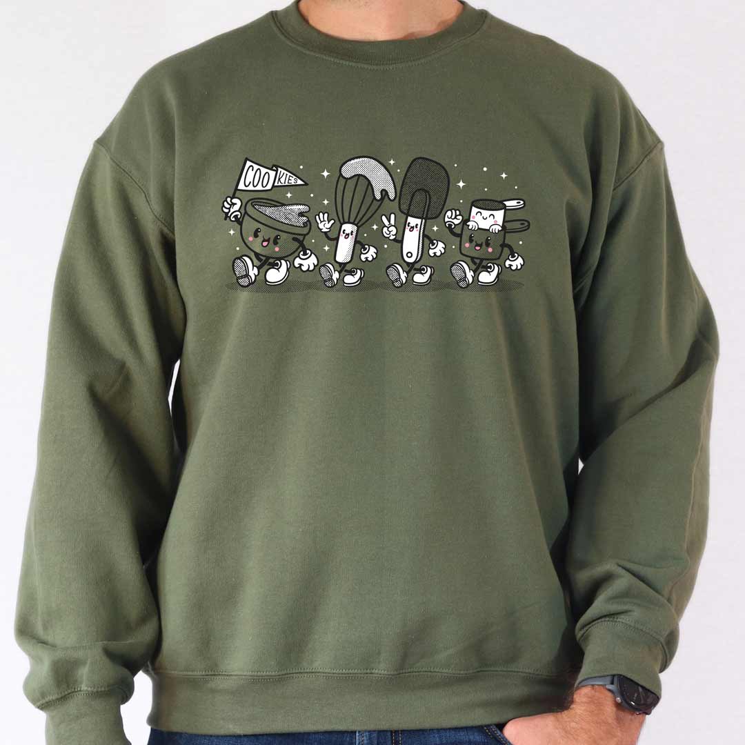 Baking Tool Parade Unisex Sweatshirt