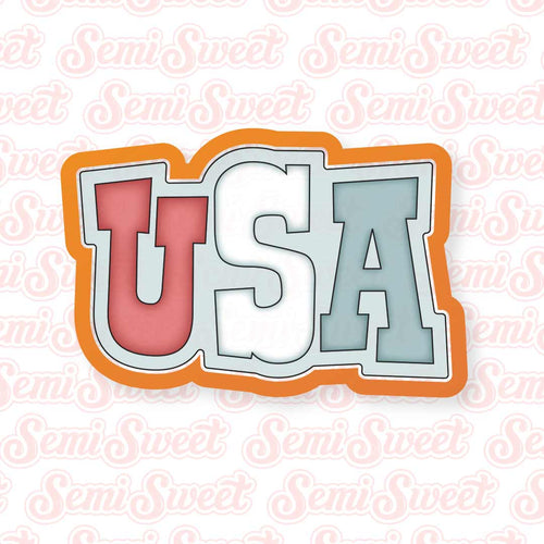 Single USA Cookie Cutter