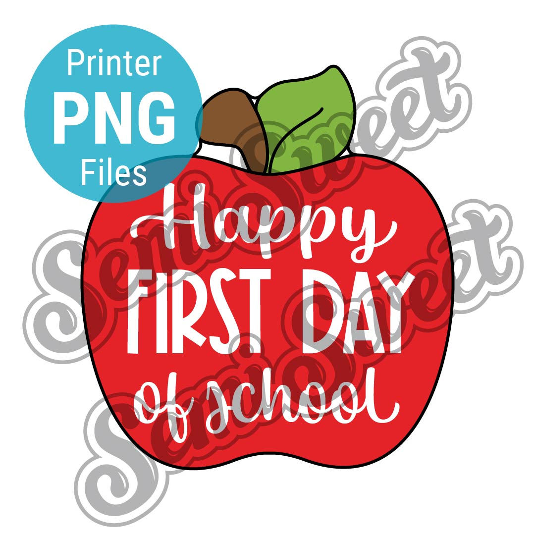 Apple Plaque - PNG Images | Semi Sweet Designs