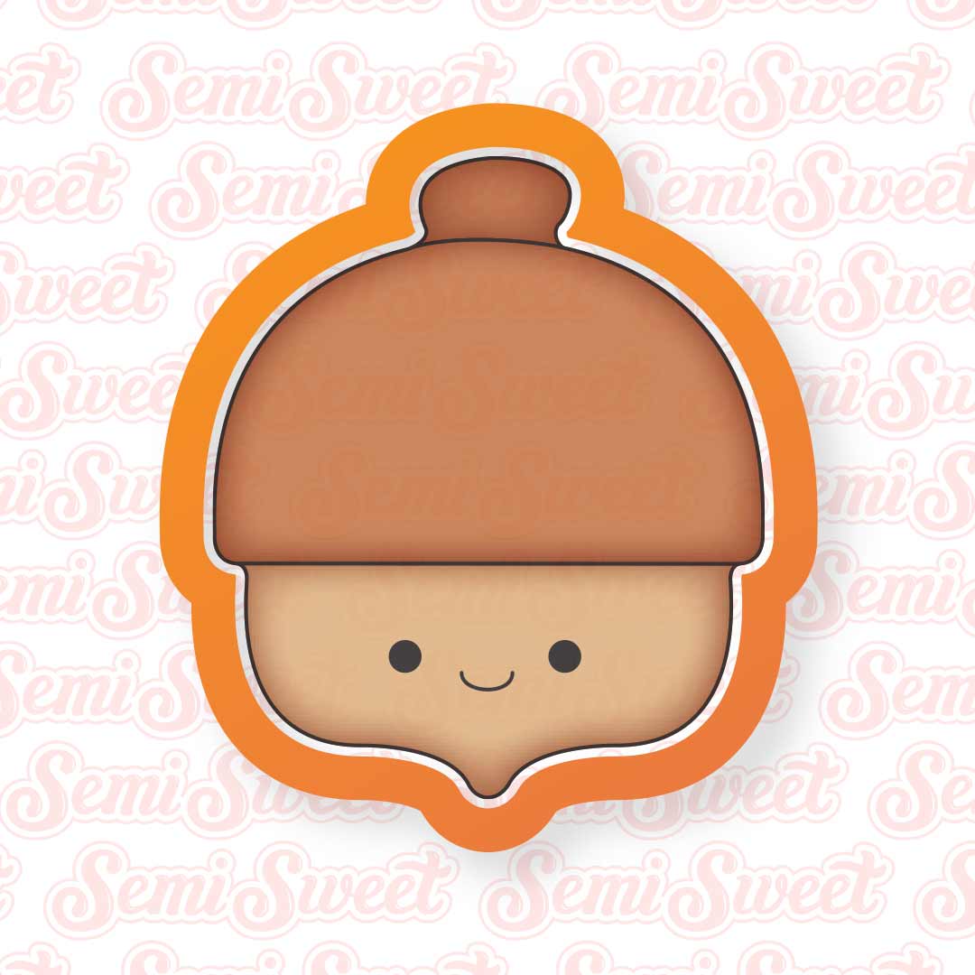 Acorn Cookie Cutter | Semi Sweet Designs