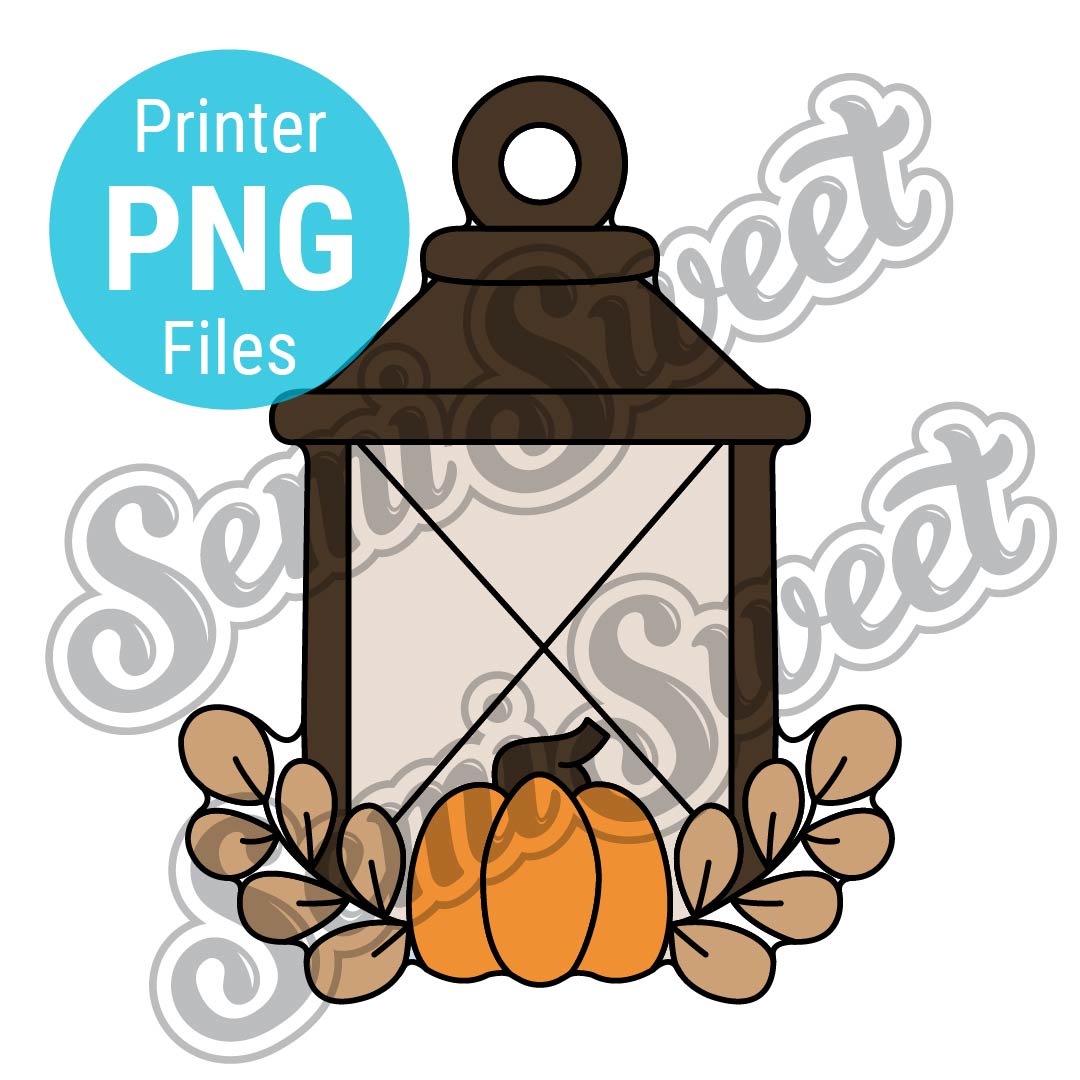 Autumn Lantern Cookie Cutter - PNG Images | Semi Sweet Designs