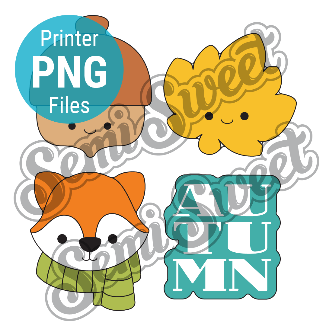 Autumn Mini Set - PNG Images | Semi Sweet Designs