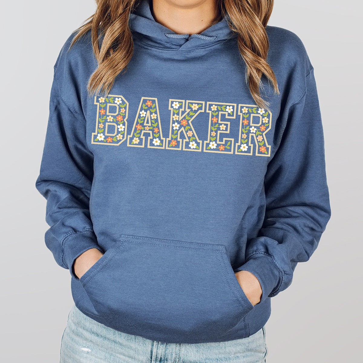 Floral Baker Unisex Hoodie