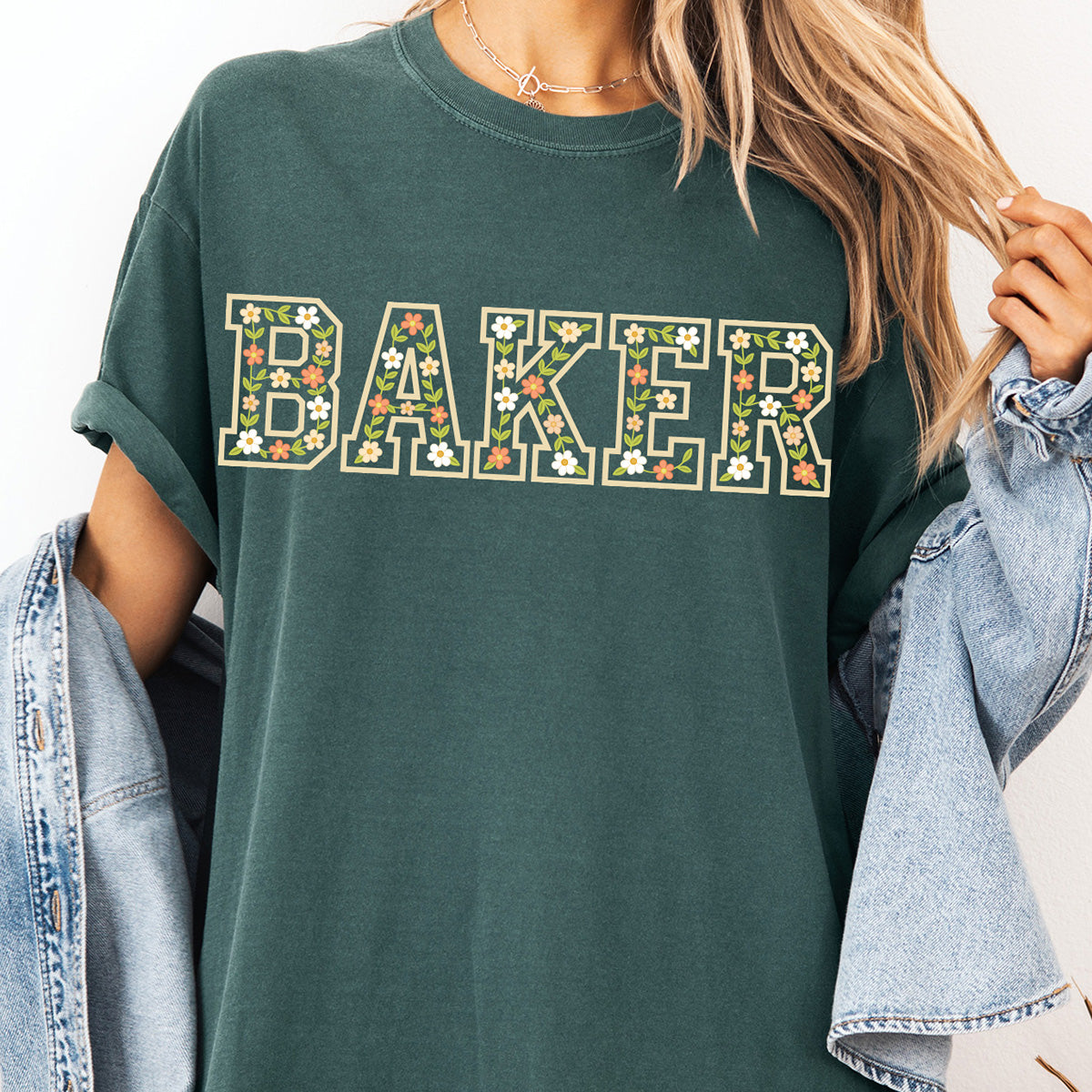 Floral Baker Unisex T-Shirt