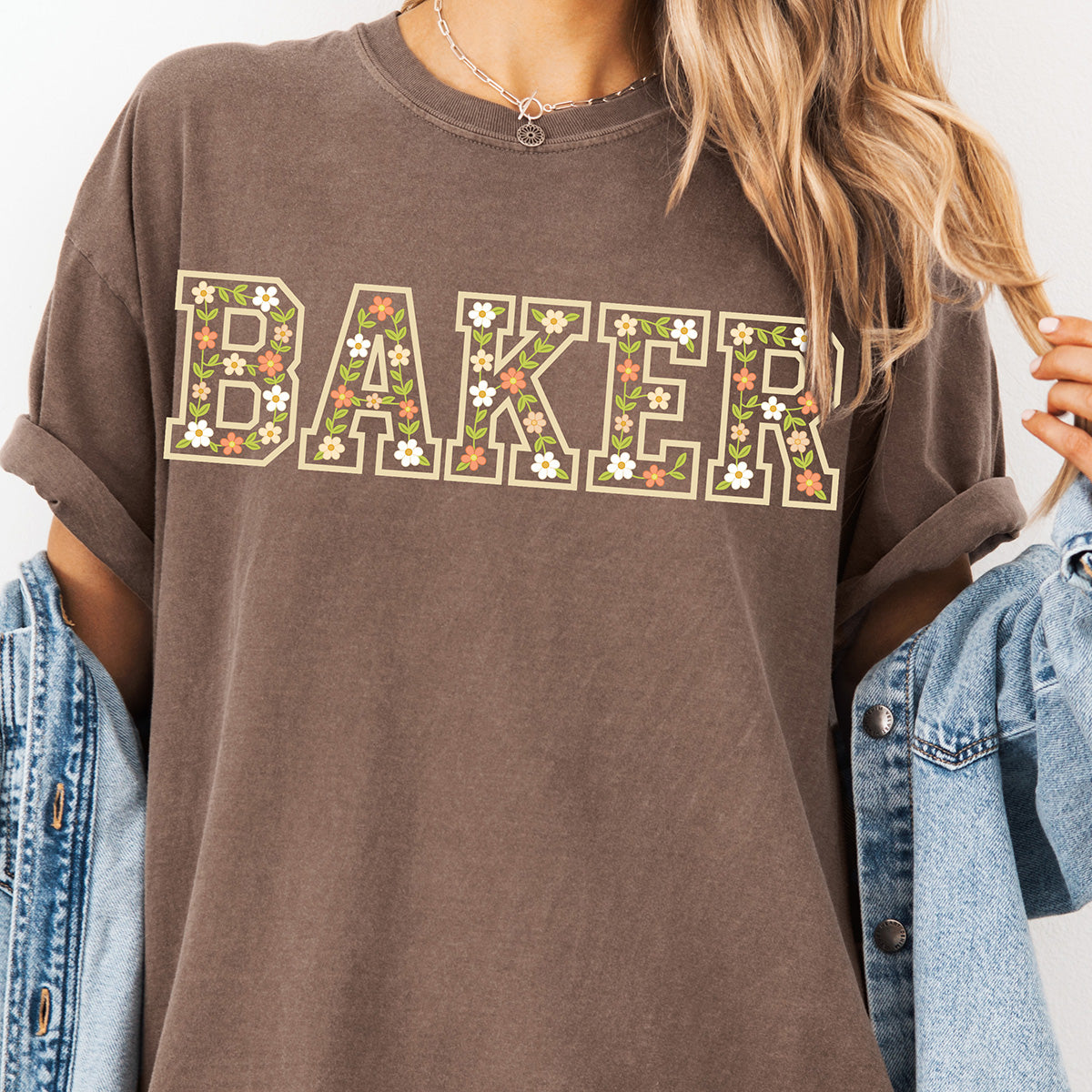 Floral Baker Unisex T-Shirt